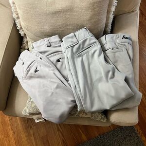 Boys baseball pants set of 4
